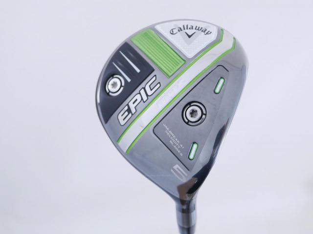 Fairway Wood : callaway : หัวไม้ 5 Callaway EPIC MAX (รุ่นปี 2021) Loft 18 ก้าน Mitsubishi Diamana 40 Flex SR