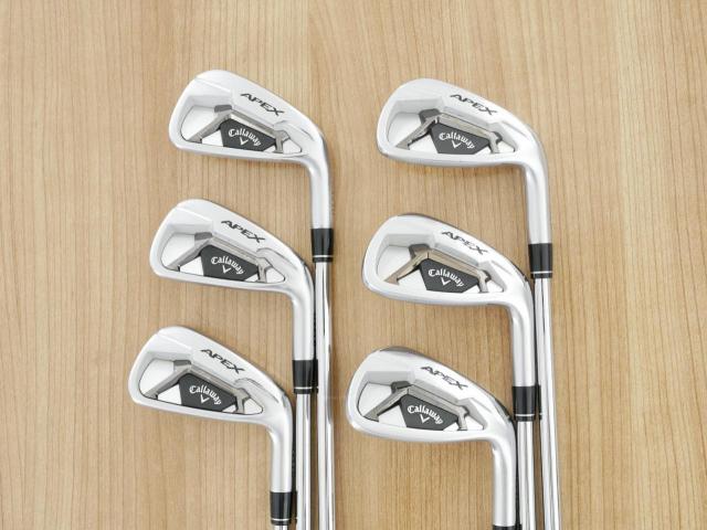 Iron set : Callaway : ชุดเหล็ก Callaway APEX Forged (รุ่นปี 2022) มีเหล็ก 5-Pw (6 ชิ้น) ก้านเหล็ก NS Pro Modus 105 Flex S