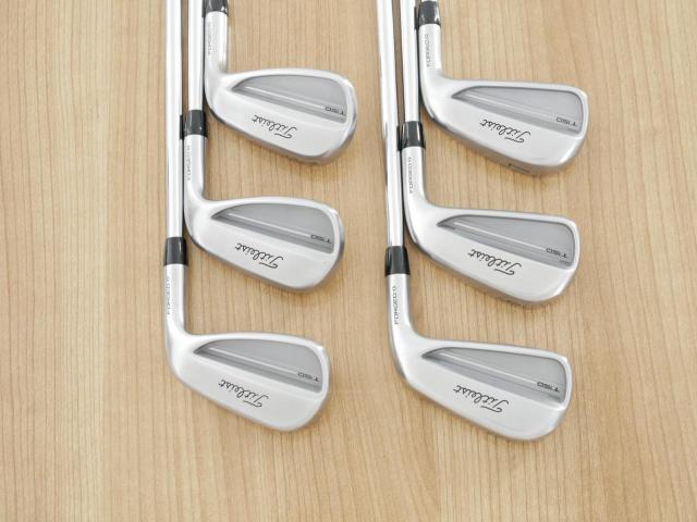 Iron set : Titleist : ชุดเหล็ก Titleist T150 Forged (รุ่นล่าสุด ออกปี 2025 นุ่ม แน่น คม) มีเหล็ก 5-Pw (6 ชิ้น) ก้านเหล็ก True Temper AMT White Flex S