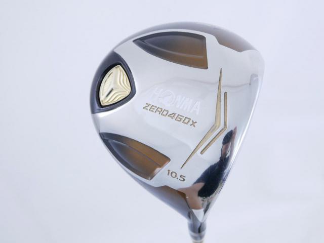 Driver : Honma : **ก้าน 3 ดาว** ไดรเวอร์ Honma ZERO 460x Limited (หน้าเด้งเกินกฏ รุ่นพิเศษ มีเพียง 2500 อันทั่วโลก) Loft 10.5 ก้าน ARMRQ X 47 Flex SR (3 ดาว)