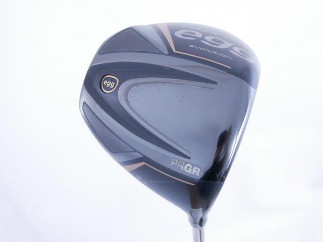 Driver : PRGR : ไดรเวอร์ PRGR Super EGG Evolution 500cc. (รุ่นล่าสุด ออกปี 2024 หน้าเด้งเกินกฏ ตีไกลมาก) Loft 9.5 Flex R (M-37)
