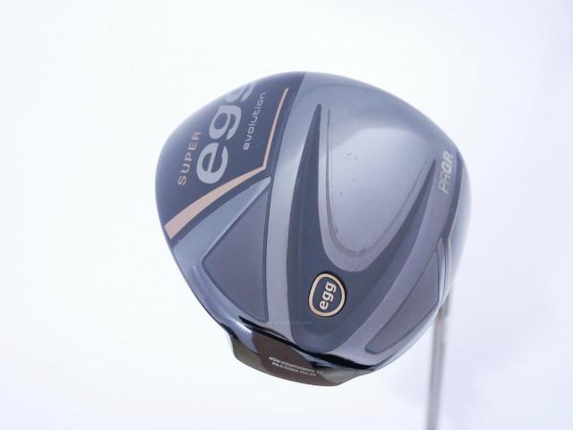 Driver : PRGR : ไดรเวอร์ PRGR Super EGG Evolution 500cc. (รุ่นล่าสุด ออกปี 2024 หน้าเด้งเกินกฏ ตีไกลมาก) Loft 9.5 Flex R (M-37)