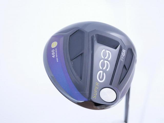 Driver : PRGR : ไดรเวอร์ PRGR Super EGG 480cc. (ปี 2021 หน้าเด้งเกินกฏ ตีไกลมาก) Loft 10.5 Flex R2 (M-35)
