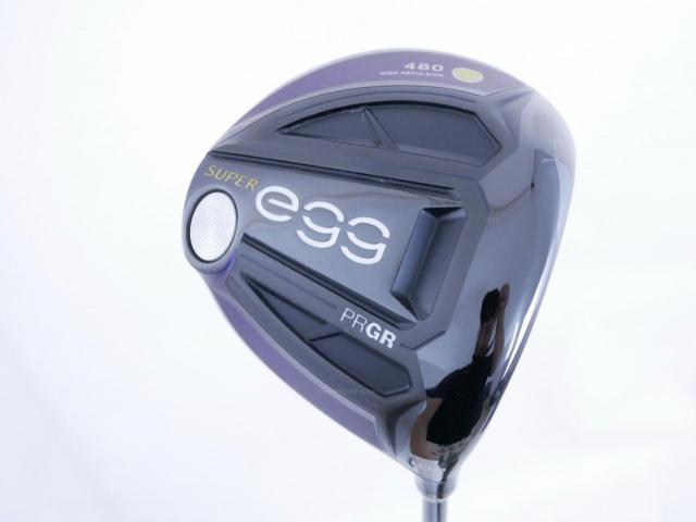 Driver : PRGR : ไดรเวอร์ PRGR Super EGG 480cc. (ปี 2021 หน้าเด้งเกินกฏ ตีไกลมาก) Loft 10.5 Flex R2 (M-35)