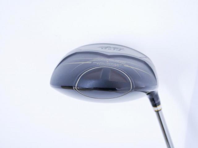 Driver : Tsuruya : ไดรเวอร์ Tsuruya AXEL Gold Premium 5 (รุ่นปี 2023 ตัวท๊อป หน้าเด้งสุดๆ COR 0.88 ของใหม่ 5 หมื่น) Loft 10.5 Flex R