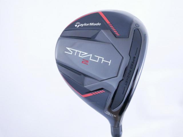 Fairway Wood : Taylormade : หัวไม้ 3 Taylormade Stealth 2 (รุ่นปี 2023) Loft 15 ก้าน Fujikura VENTUS TR FW 6 Flex S