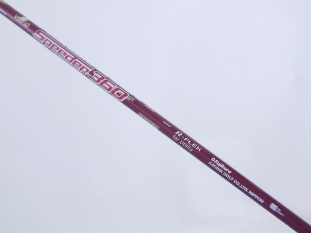 Fairway Wood : Katana : ไม้กระเทย Katana Voltio IV Black (รุ่นปี 2016) Loft 22 ก้าน Fujikura Speeder 360 Flex R