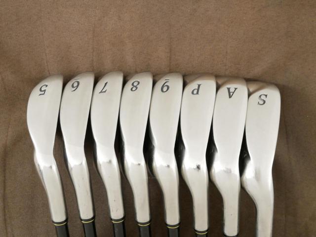 Iron set : XXIO : ชุดเหล็ก XXIO Prime 5 (รุ่นท๊อปสุด หน้าเด้ง) มีเหล็ก 5-Pw,Aw,Sw (8 ชิ้น) ก้าน SP-500 Flex R