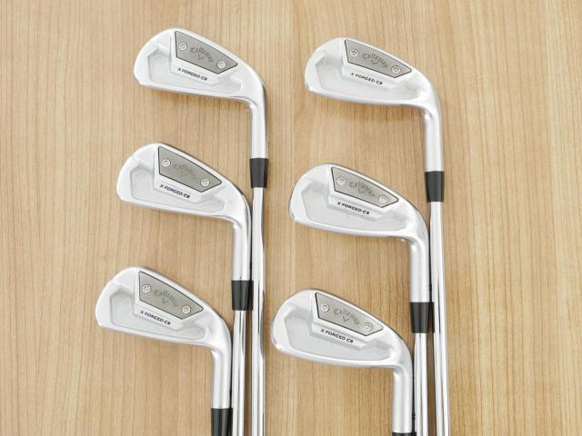 Iron set : Callaway : ชุดเหล็ก Callaway X Forged CB (รุ่นปี 2022) มีเหล็ก 5-Pw (6 ชิ้น) ก้านเหล็ก NS Pro Modus 105 Flex S