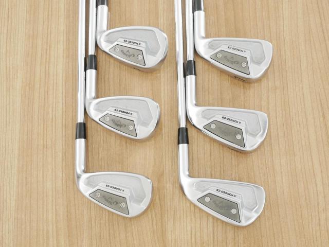 Iron set : Callaway : ชุดเหล็ก Callaway X Forged CB (รุ่นปี 2022) มีเหล็ก 5-Pw (6 ชิ้น) ก้านเหล็ก NS Pro Modus 105 Flex S