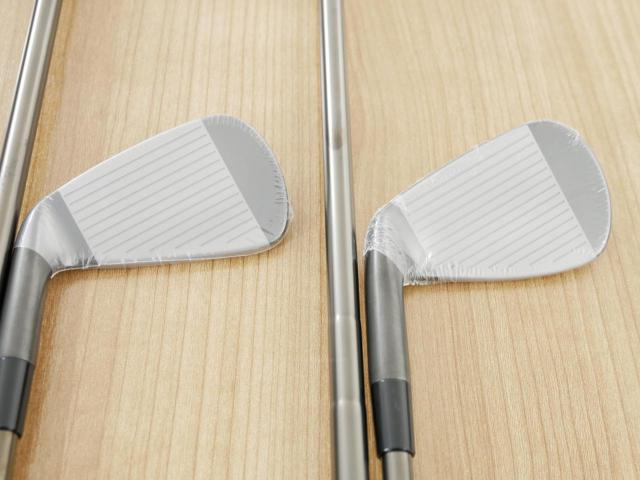 Iron set : Taylormade : **ของใหม่ แต่มีแกะพลาสติกแล้วบางชิ้นนะครับ** ชุดเหล็ก Taylormade P770 Black Forged (หายาก รุ่นล่าสุด ออกปี 2024 นุ่ม แน่น) มีเหล็ก 5-Pw (6 ชิ้น) ก้านเหล็ก Ns Pro Modus 120 Flex S