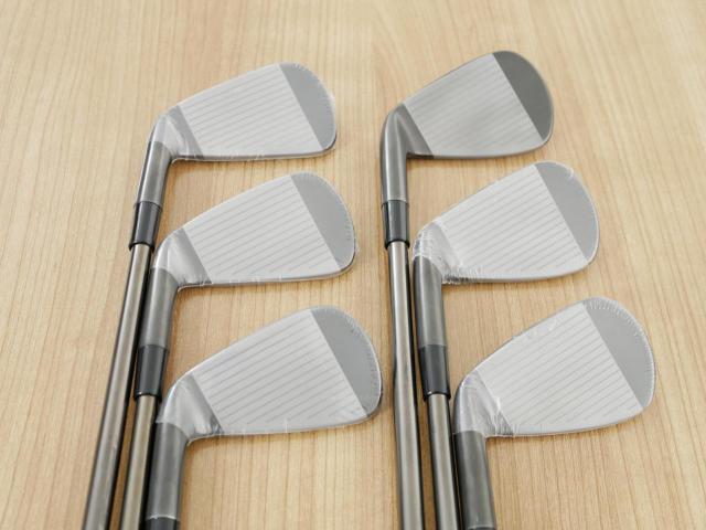 Iron set : Taylormade : **ของใหม่ แต่มีแกะพลาสติกแล้วบางชิ้นนะครับ** ชุดเหล็ก Taylormade P770 Black Forged (หายาก รุ่นล่าสุด ออกปี 2024 นุ่ม แน่น) มีเหล็ก 5-Pw (6 ชิ้น) ก้านเหล็ก Ns Pro Modus 120 Flex S